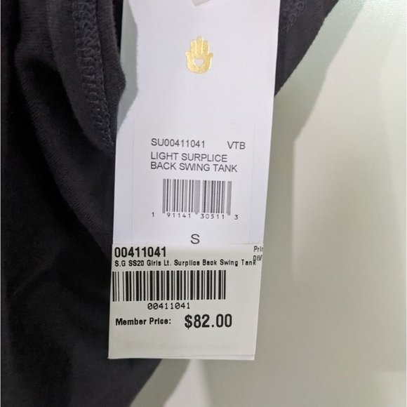 NWT Spiritual Gangster | Surplice Back Swing Tank with Rainbow Embroidery - Picture 9 of 10